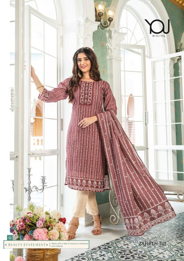 Wanna Zaheen Chanderi Sequence Designer Readymade Suit